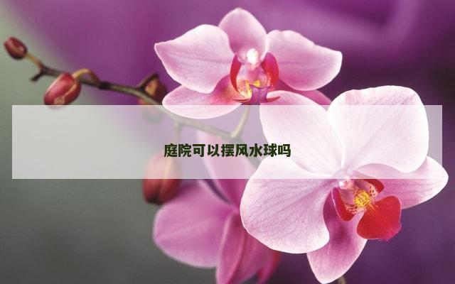 庭院可以摆风水球吗
