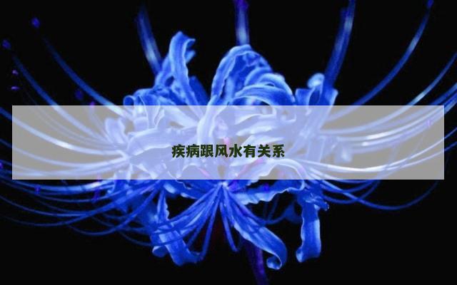 疾病跟风水有关系