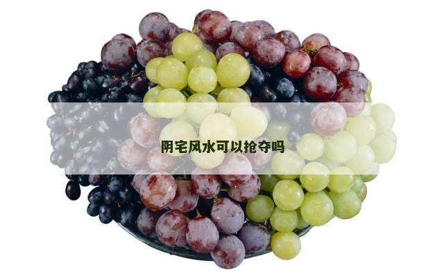 阴宅风水可以抢夺吗