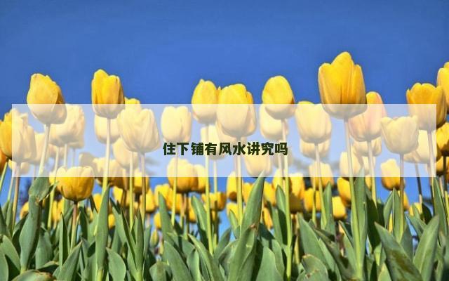 住下铺有风水讲究吗