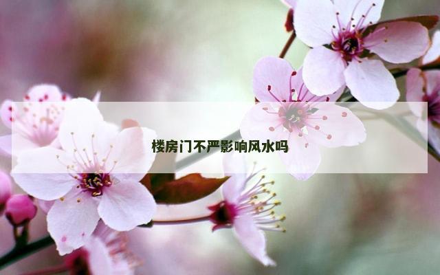 楼房门不严影响风水吗