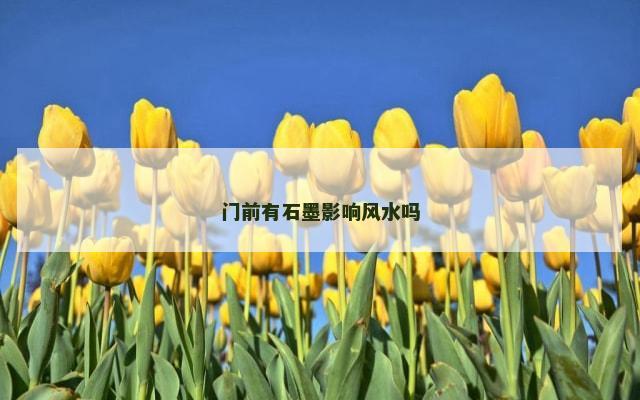 门前有石墨影响风水吗