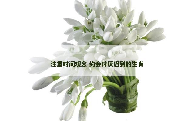 注重时间观念 约会讨厌迟到的生肖
