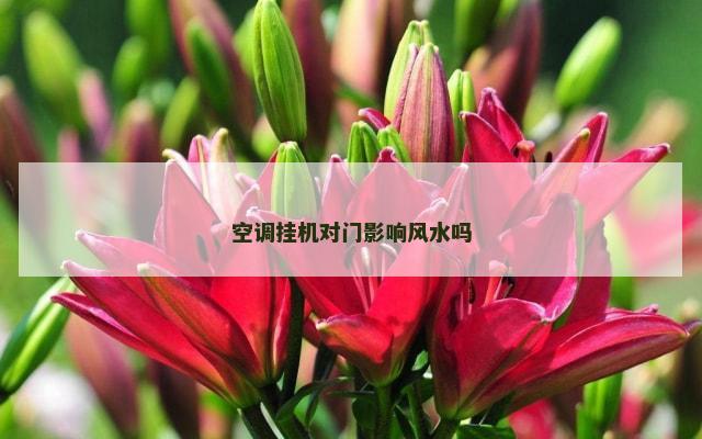 空调挂机对门影响风水吗