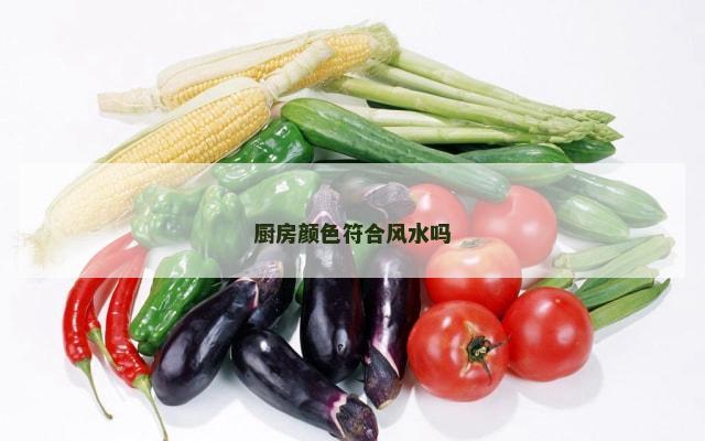 厨房颜色符合风水吗