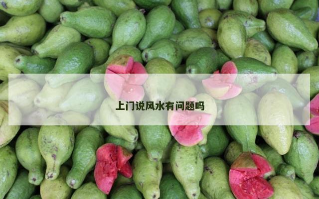 上门说风水有问题吗