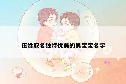 伍姓取名独特优美的男宝宝名字