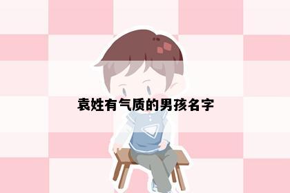 袁姓有气质的男孩名字