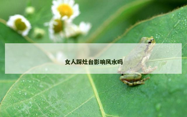女人踩灶台影响风水吗