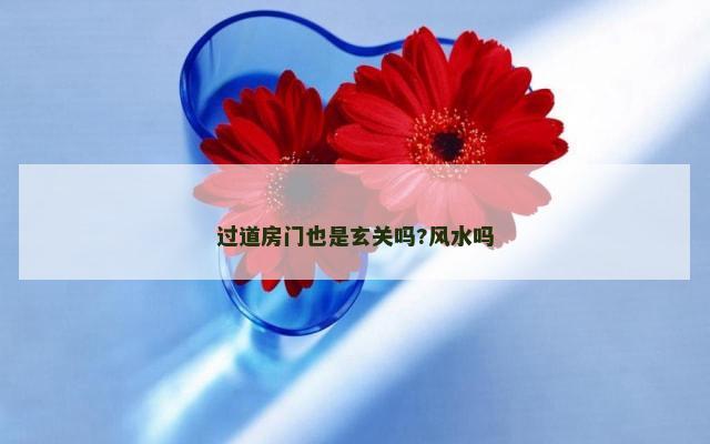 过道房门也是玄关吗?风水吗