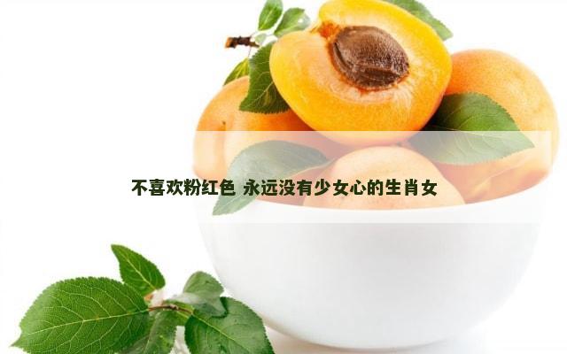 不喜欢粉红色 永远没有少女心的生肖女