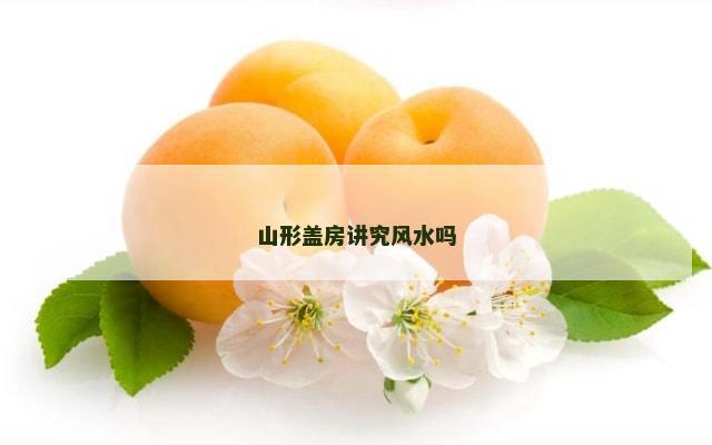 山形盖房讲究风水吗