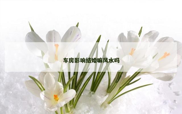 车房影响结婚嘛风水吗