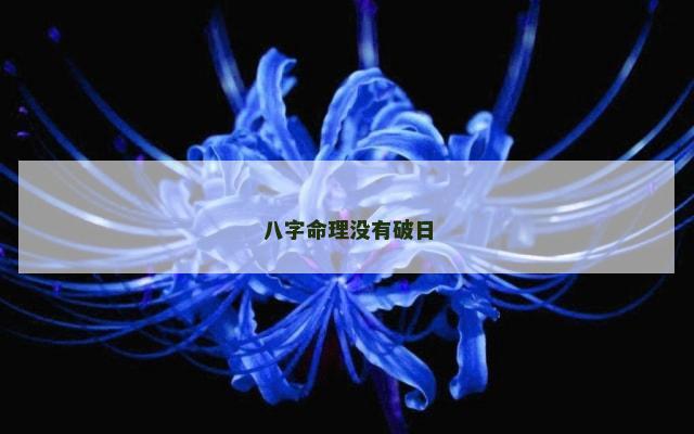 八字命理没有破日