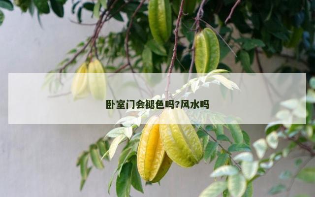 卧室门会褪色吗?风水吗