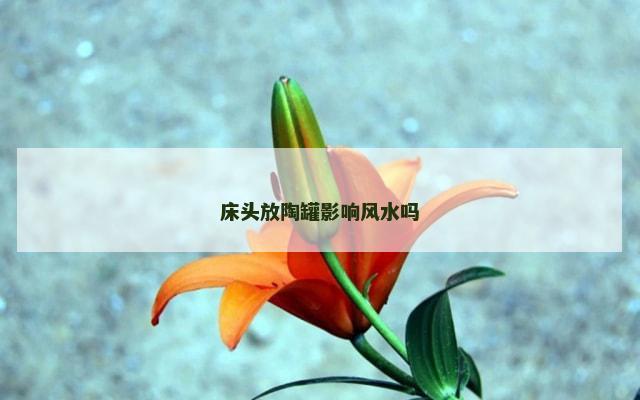 床头放陶罐影响风水吗
