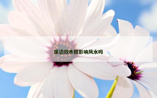 床边放木棍影响风水吗