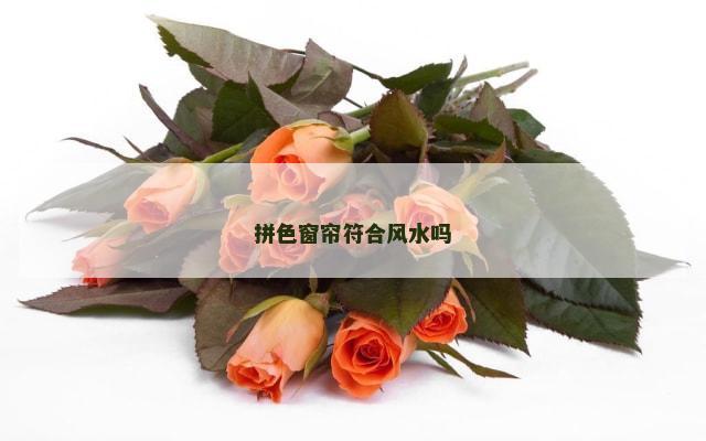 拼色窗帘符合风水吗