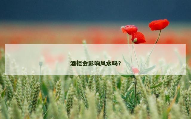 酒柜会影响风水吗?