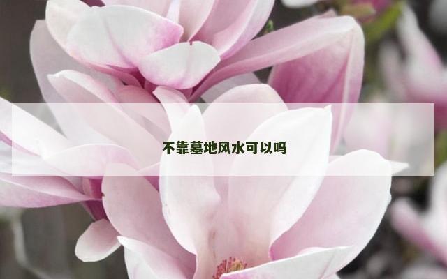 不靠墓地风水可以吗