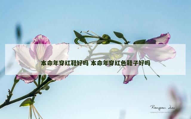 本命年穿红鞋好吗 本命年穿红色鞋子好吗
