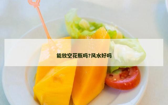 能放空花瓶吗?风水好吗