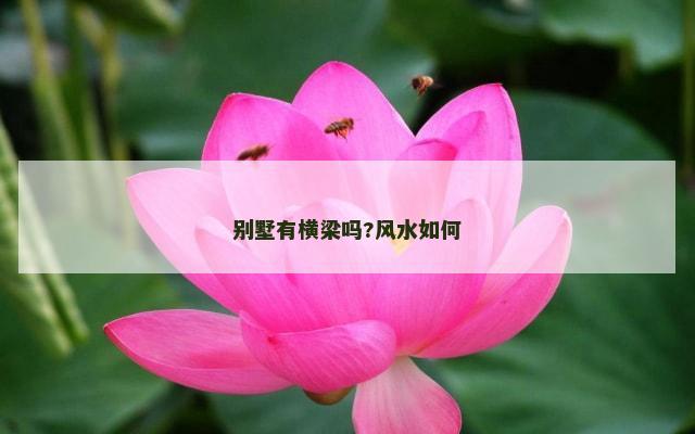 别墅有横梁吗?风水如何