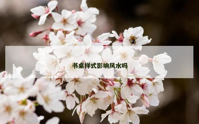 书桌样式影响风水吗