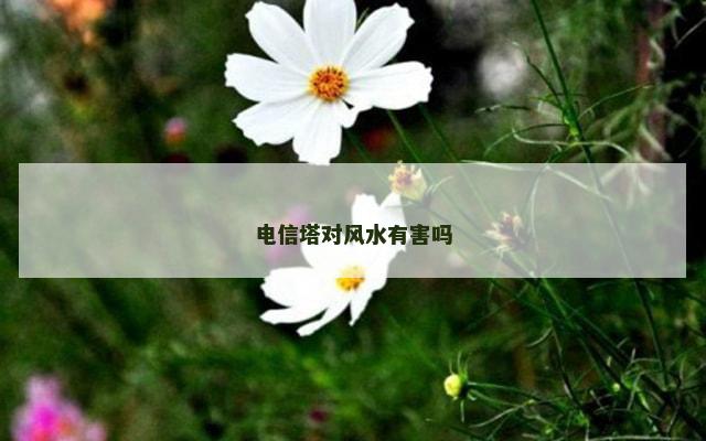电信塔对风水有害吗