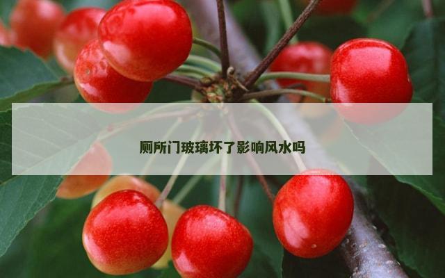 厕所门玻璃坏了影响风水吗