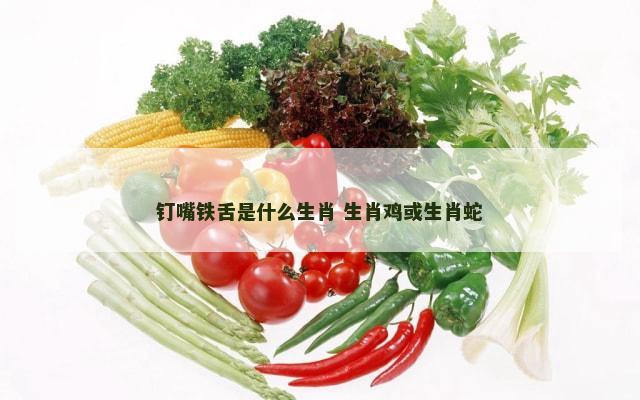 钉嘴铁舌是什么生肖 生肖鸡或生肖蛇