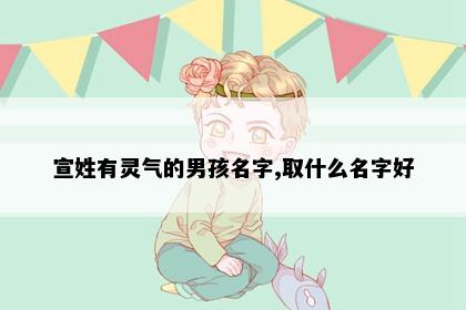 宣姓有灵气的男孩名字,取什么名字好