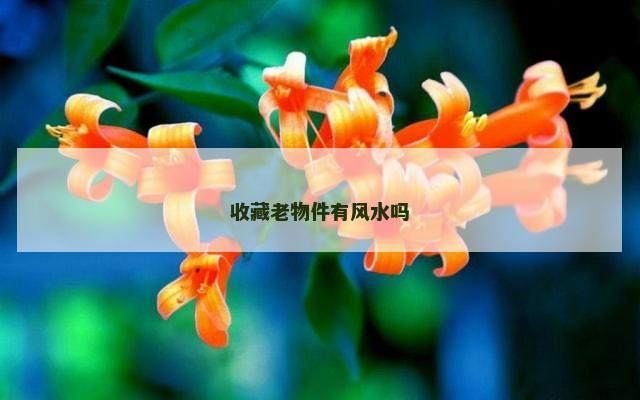 收藏老物件有风水吗
