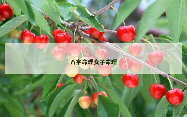 八字命理女子命理