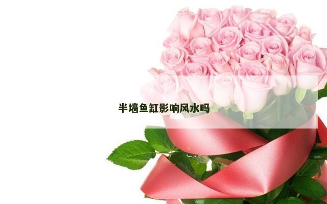 半墙鱼缸影响风水吗