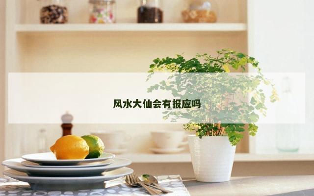 风水大仙会有报应吗