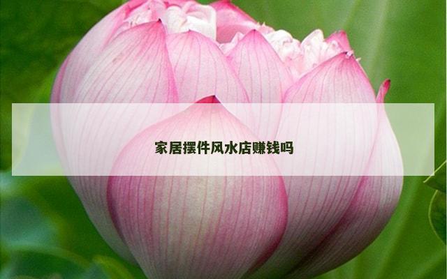 家居摆件风水店赚钱吗