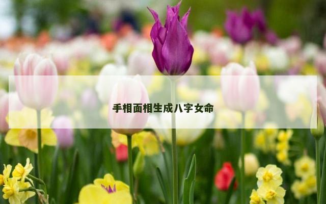 手相面相生成八字女命