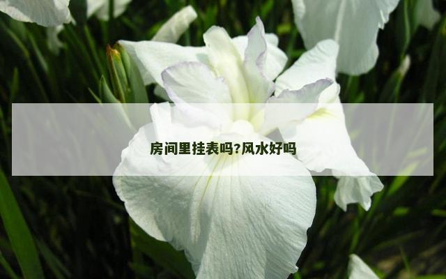 房间里挂表吗?风水好吗