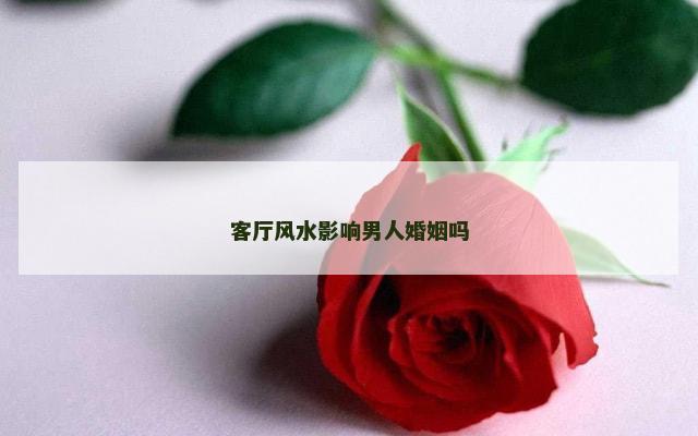客厅风水影响男人婚姻吗