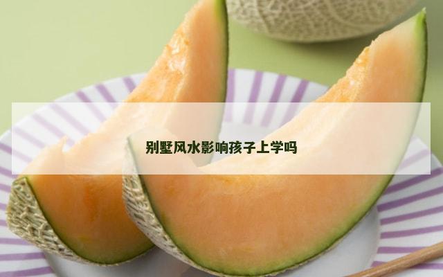 别墅风水影响孩子上学吗