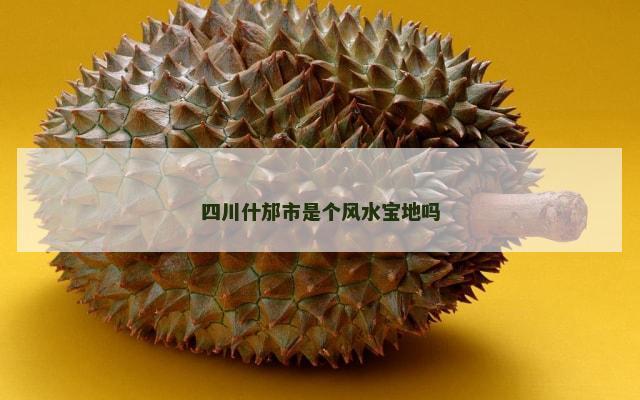 四川什邡市是个风水宝地吗