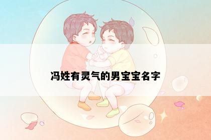 冯姓有灵气的男宝宝名字