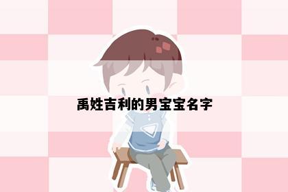 禹姓吉利的男宝宝名字