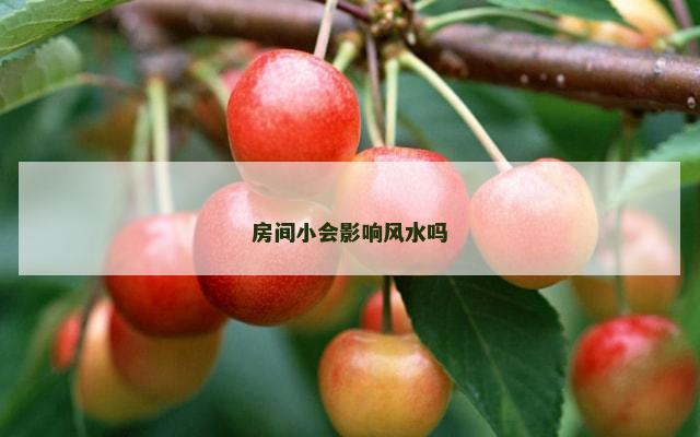 房间小会影响风水吗