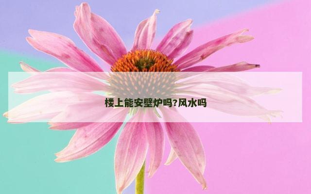 楼上能安壁炉吗?风水吗