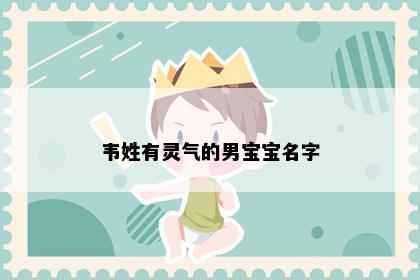 韦姓有灵气的男宝宝名字