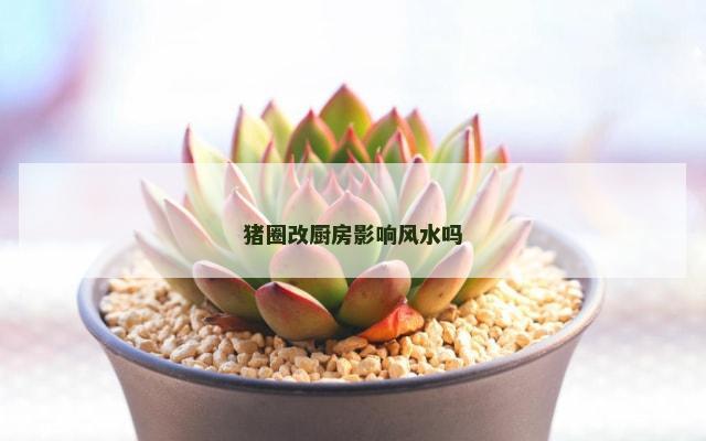 猪圈改厨房影响风水吗
