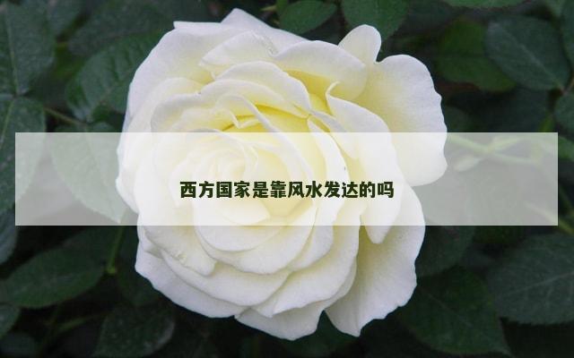 西方国家是靠风水发达的吗