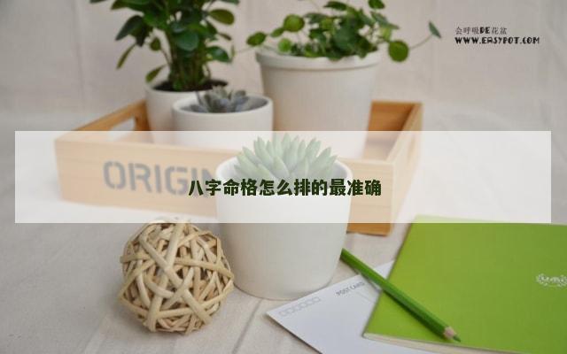 八字命格怎么排的最准确